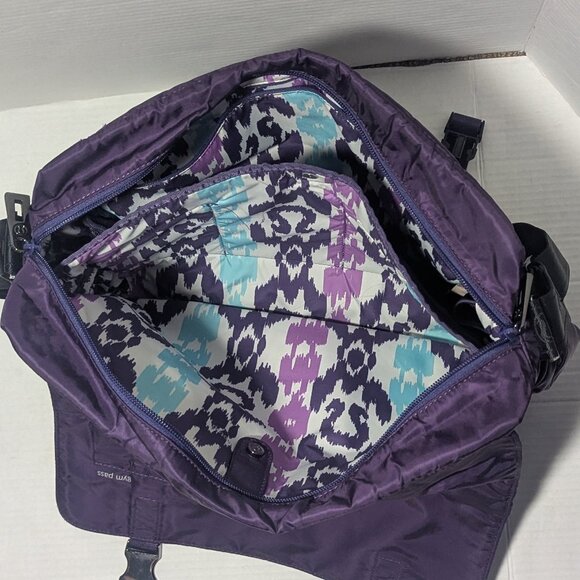 Lululemon Urban Yogini Messenger Bag in Royal Purple - Picture 13 of 16